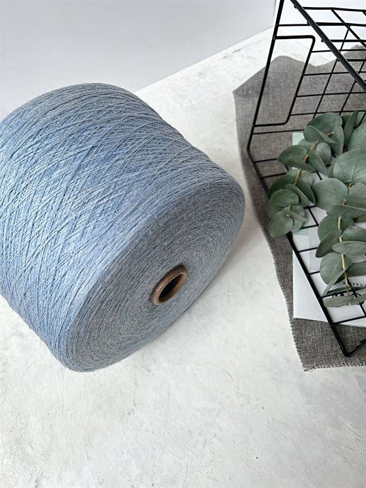Amico soft (Lane Rossi), 100% меринос, 100 г/1800 м, пыльно-голубой - фото 5390