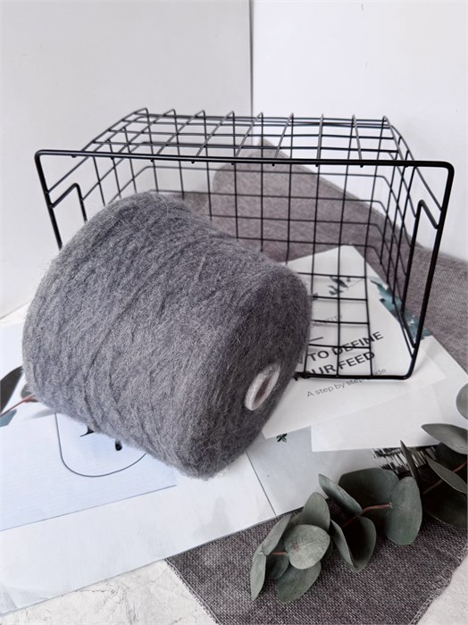 Art. Lapo (Luxury Selection by Ri.Go.), 100 г/450 м, 32% бэби альпака, 27% меринос, 41% ПА, седая ночь 3556 - фото 6874