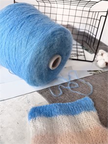 {{photo.Alt || photo.Description || 'Garfield (Pecci filati), 56% альпака, 32% меринос, 12% ПА, 100 г/240 м, голубое озеро'}}