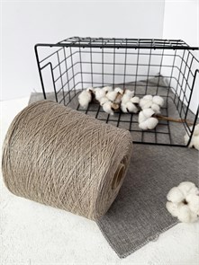 Lino 430 (Art of Yarn), 100% лён, 100 г/430 м, цвет холодный бежевый 3620