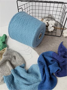 {{photo.Alt || photo.Description || 'KIR (Lanifico dell`olivo), 80% хлопок, 20% ПА (букле), 100 г/1550 м, цвет ниагара'}}