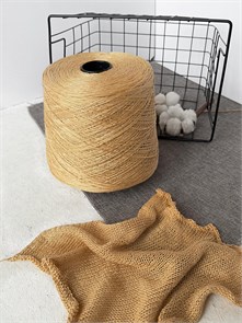 Frescolino (Luxury selection by Ri.Go), 100% лён, 100 г/420 м, цвет ириска 3648