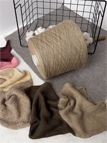 Selin 4/28 (Luxury Selection by Ri. Go), 50% лен, 50% шелк, 100 г/700м, цвет саванна 3663