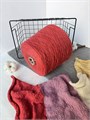 Francesca (Art of Yarn), 100 % хлопок-фламе, 100 г/210 м, цвет красный кирпич 3635