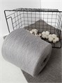 Cashwool 2/30 (Zegna Baruffa), 100% меринос, 100 г/1500 м, светло-серый меланж (508) 3654