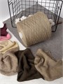 Selin 4/28 (Luxury Selection by Ri. Go), 50% лен, 50% шелк, 100 г/700м, цвет саванна 3663